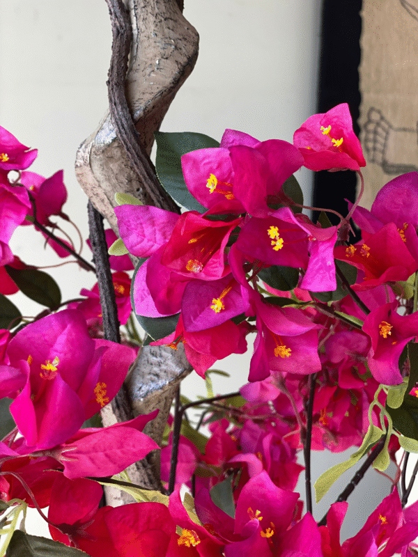 Plante artificielle de bougainvillier fuchsia rose – 1,8 mètre - Image 3
