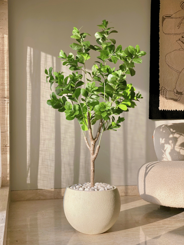 Plante artificielle de pépéromia dense – 1,50 mètre