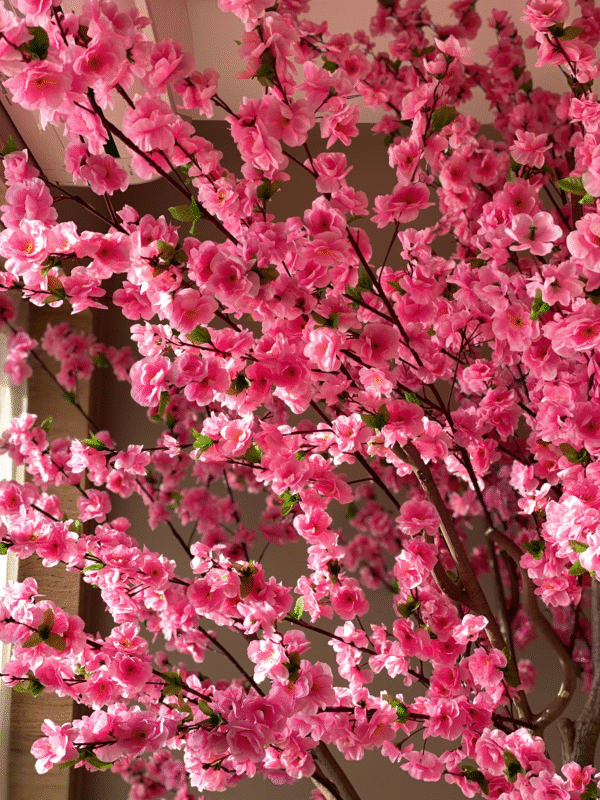 Cherry Blossom Artificial Plant – 2.40 meters - Image 4