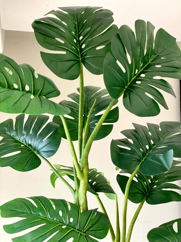 Plante artificielle Monstera forestière – 2,3 mètres - Image 2