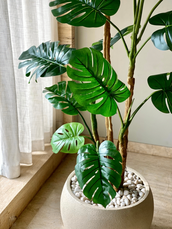 Plante artificielle Monstera forestière – 2,3 mètres - Image 3