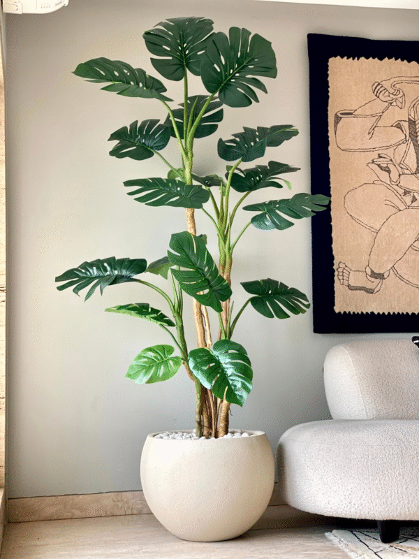Plante artificielle Monstera forestière – 2,3 mètres - Image 4