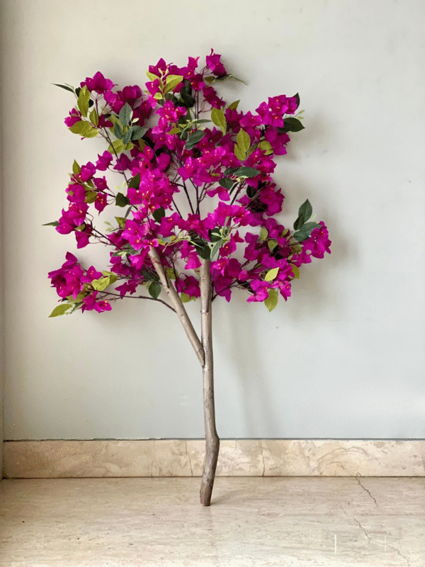 Plante artificielle de bougainvillier violet – 1,20 mètre - Image 4