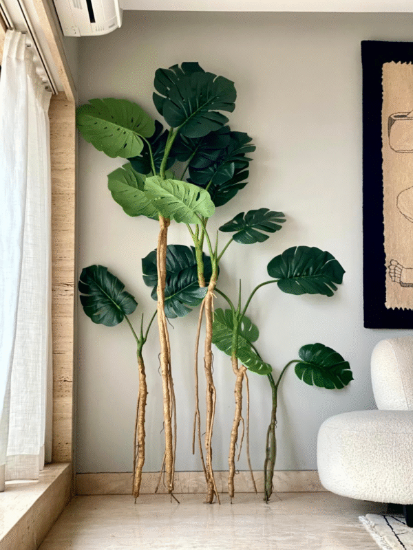 Plante artificielle Monstera forestière – 2,3 mètres - Image 5
