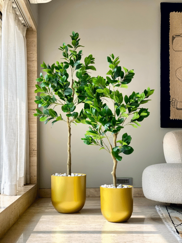 Plante artificielle de pépéromia Serena – 1,5 mètre - Image 2