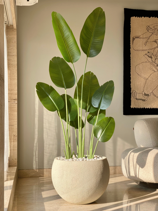 Plante artificielle de bananier Cavendish Traveler – 1,80 mètre