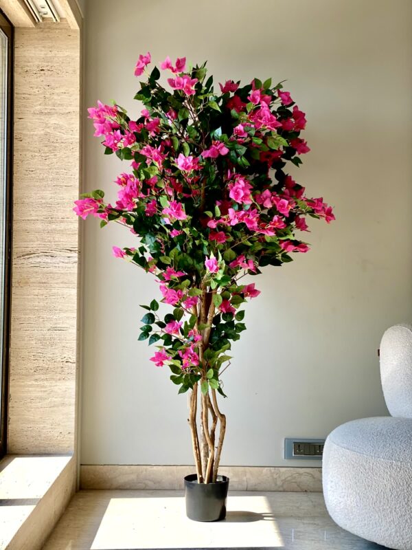 Plante artificielle de bougainvillier – 1,80 mètre - Image 2