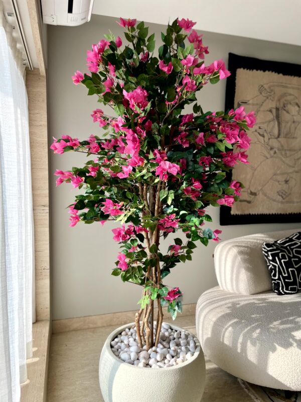 Plante artificielle de bougainvillier – 1,80 mètre - Image 4